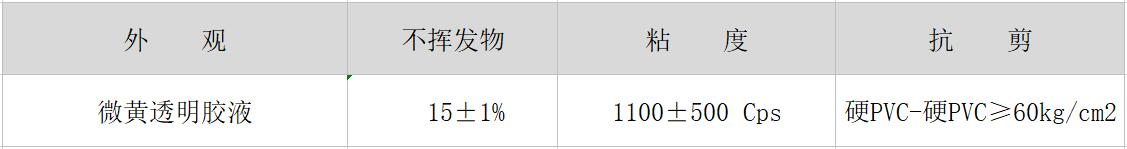 HR-705 硬PVC（硬质聚氯乙烯）胶水